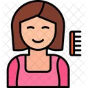 Hairdresser Barber Beautician Icon