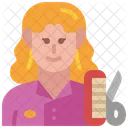 Hairdresser Avatar Occupation Icon
