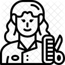 Hairdresser Avatar Occupation Icon