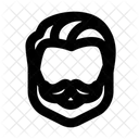 Barber Hair Style Stylish Icon