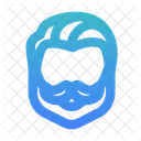 Barber Hair Style Stylish Icon