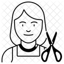 Hairdresser Hair Salon Icon