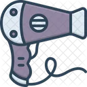 Hairdryer Accessories Haircare Icon