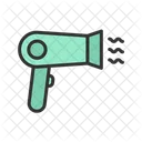 Hairdryer Barber Pole Barbershop Icon