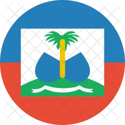 Haiti Flag Ícone