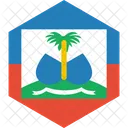 Haiti Flag World Icon
