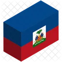 Flag Country Haiti Icon
