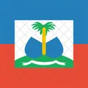 Haiti Flag World Icon