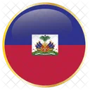 Haiti National Flag Icon