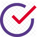 Häkchen Kreis  Symbol