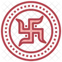 Hakenkreuz Hinduismus Glaube Symbol