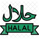 Halal Label Food Icon