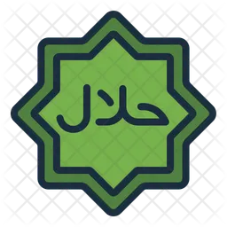 Halal-Gerichte  Symbol