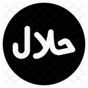 Halal Arabic Circle Icon