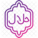 Halal Moslem Fasting Icon
