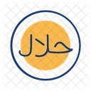 Halal Food Dish Icon