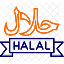 Halal Label Food Icon