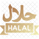 Halal Label Food Icon