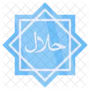 Halal Sign Halal Symbol Halal Sticker Icon
