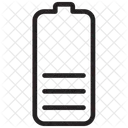 Batterie Halb Aufladen Symbol