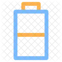 Halbe Batterie  Symbol