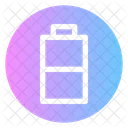 Halbe Batterie  Symbol