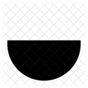Halbkreisform  Symbol