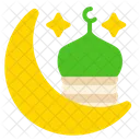 Halbmondmoschee  Symbol