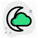 Sichelförmige Wolken  Symbol