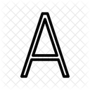 Half Alpha Partial Icon