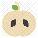 Half Apple  Icon