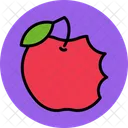 Half Apple Apple Food Icon