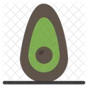 Half Avocado  Icon