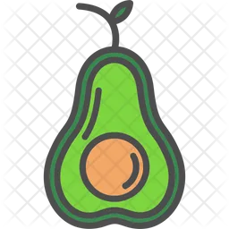 Half Avocado  Icon