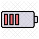 Half Battery Battery Power Icon