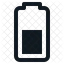 Half Battery Medium Half Icon