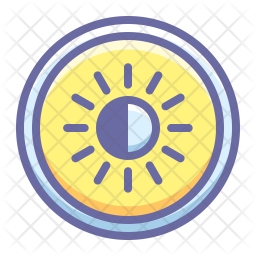 Half Brightness Icon