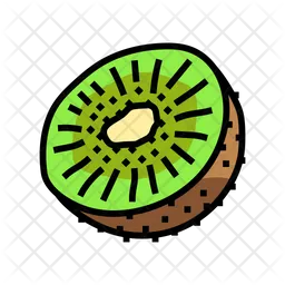 Half Cut Kiwi  Icon