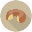 Half Donut Donut Donut Chunk Icon