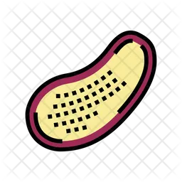 Half Eggplant  Icon