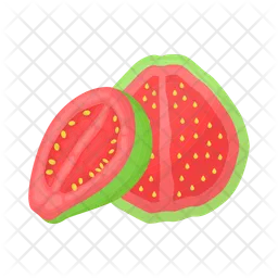 Half guava  Icon