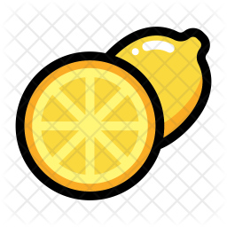 Download Free Half Lemon Icon Of Colored Outline Style Available In Svg Png Eps Ai Icon Fonts