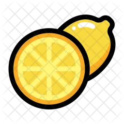 Half lemon  Icon