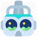 Headset Back View Icon