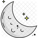 Half Moon Crescent Moon Icon