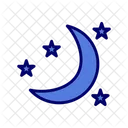 Half Moon Moon Night Icon