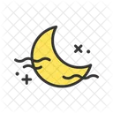 Half Moon Night Sky Icon