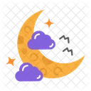 Half Moon Night Halloween Icon