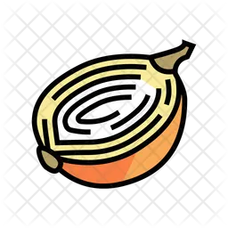 Half Onion  Icon