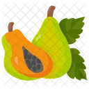 Half Papaya  Icon